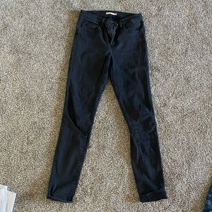 Levi’s black jean. Size 30x29